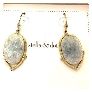 Stella and Dot Druzy earrings